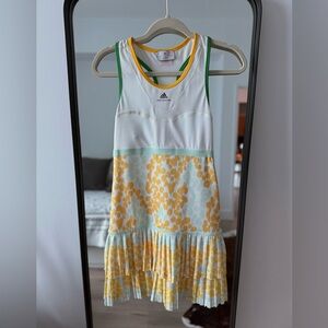 Adidas by Stella McCartney White and Yellow Dress